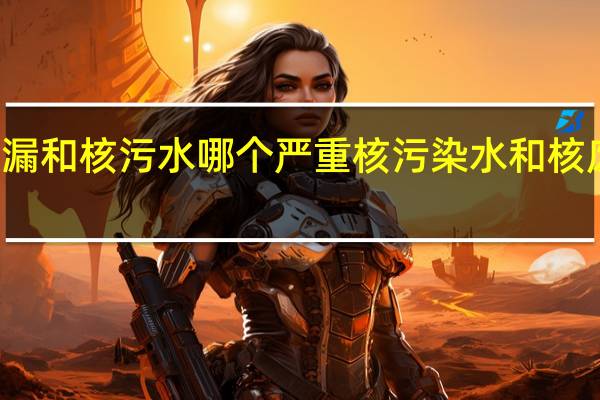 核泄漏和核污水哪个严重 核污染水和核废水的区别