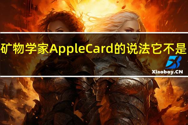 根据矿物学家Apple  Card的说法它不是100%的钛