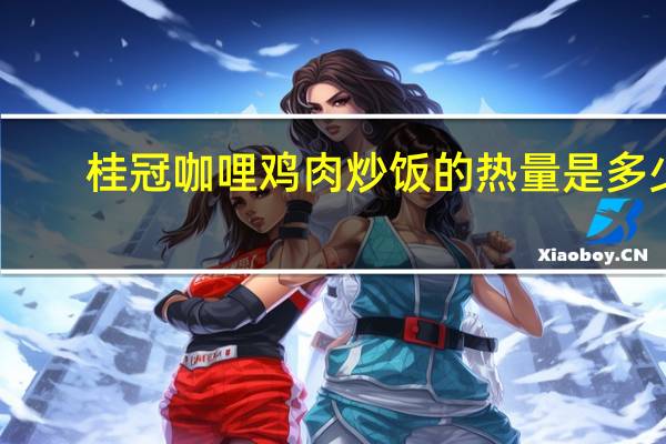 桂冠 咖哩鸡肉炒饭的热量是多少