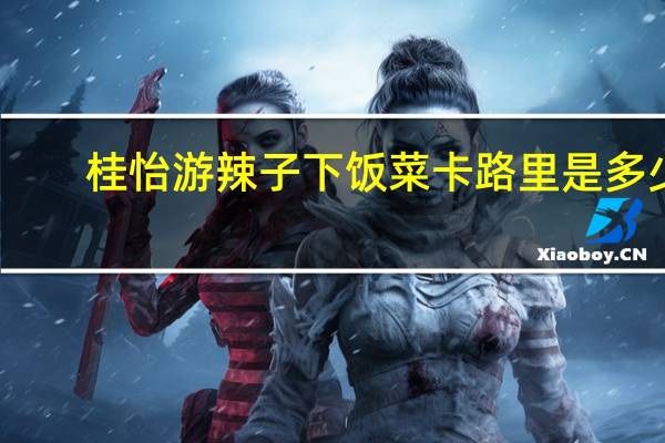 桂怡 游辣子下饭菜卡路里是多少
