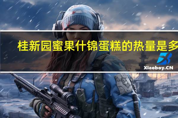 桂新园 蜜果什锦蛋糕的热量是多少