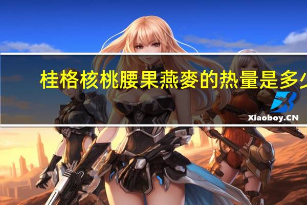 桂格核桃腰果燕麥的热量是多少