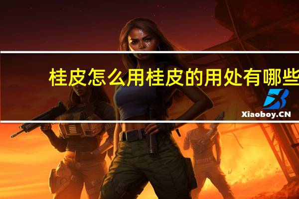 桂皮怎么用 桂皮的用处有哪些