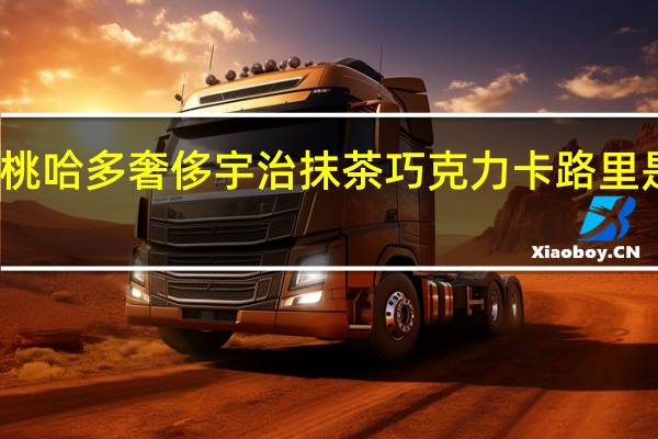 桃哈多 奢侈宇治抹茶巧克力卡路里是多少