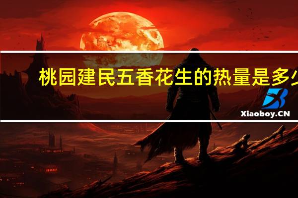 桃园建民 五香花生的热量是多少