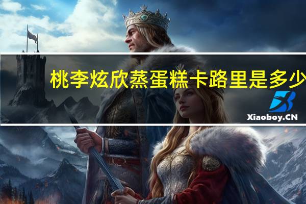 桃李 炫欣蒸蛋糕卡路里是多少