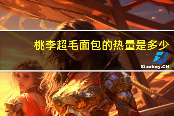 桃李 超毛面包的热量是多少