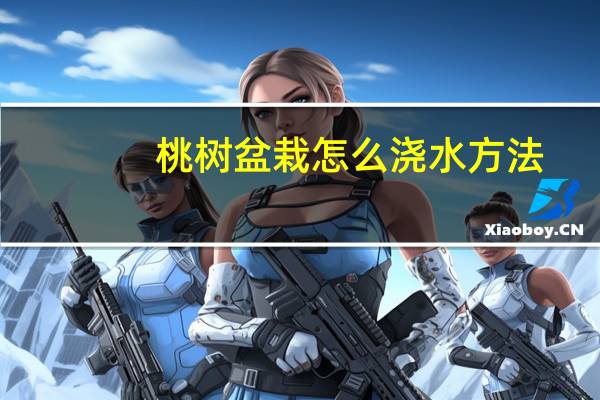 桃树盆栽怎么浇水方法