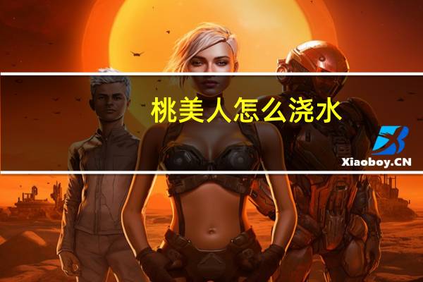 桃美人怎么浇水
