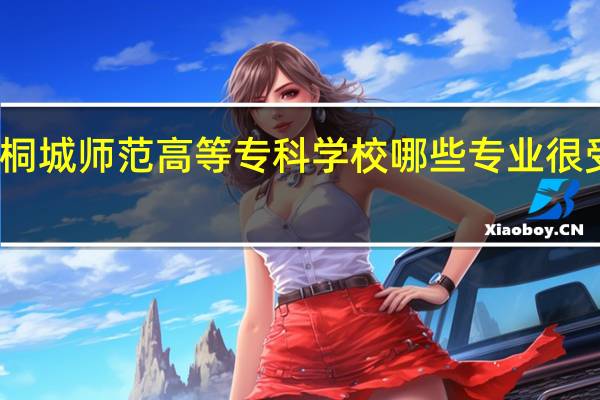 桐城师范高等专科学校哪些专业很受欢迎
