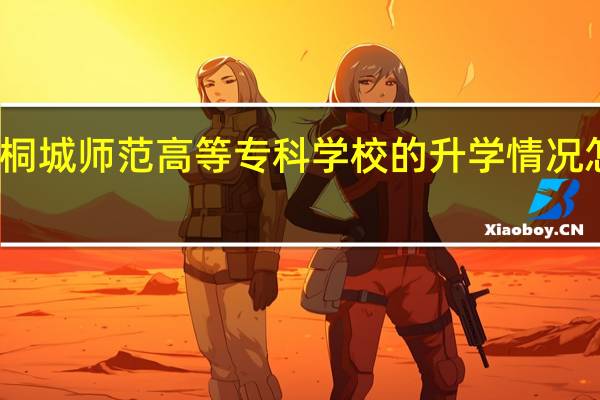 桐城师范高等专科学校的升学情况怎么样