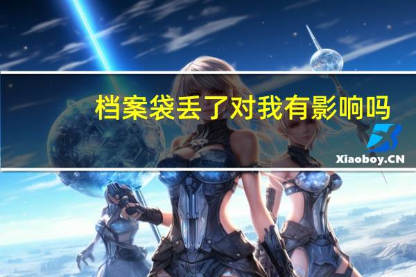 档案袋丢了对我有影响吗