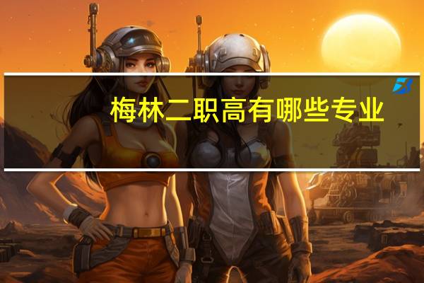 梅林二职高有哪些专业