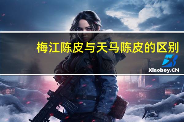 梅江陈皮与天马陈皮的区别