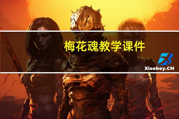 梅花魂教学课件（梅花魂课件ppt课件）