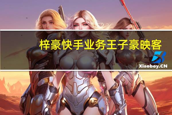 梓豪快手业务 王子豪映客(快手王子豪的作品)