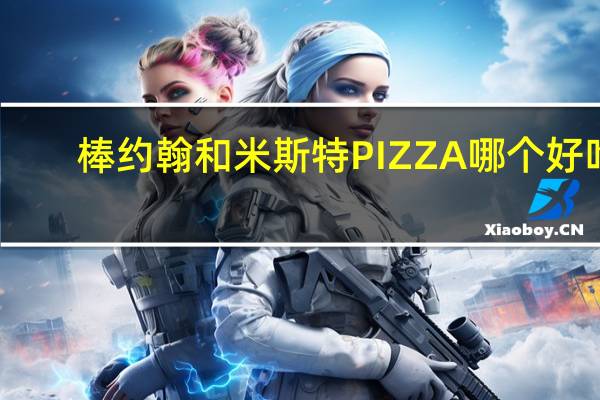 棒约翰和米斯特PIZZA哪个好吃