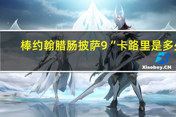 棒约翰 腊肠披萨9“卡路里是多少