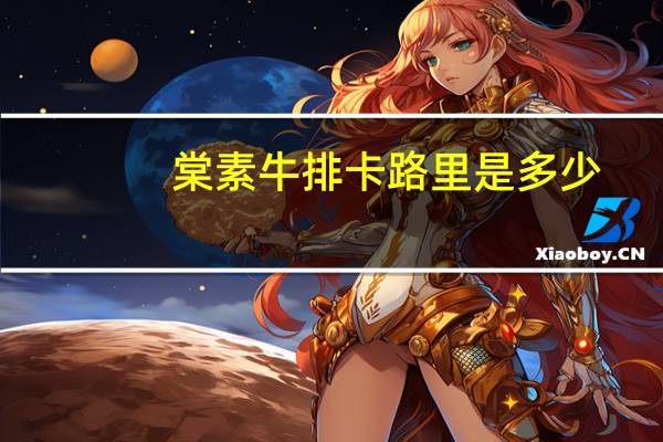 棠 素牛排卡路里是多少