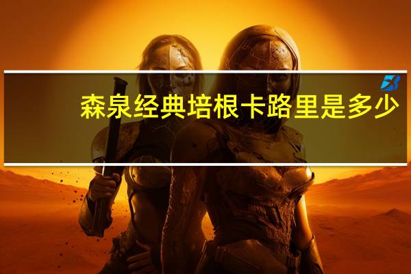 森泉 经典培根卡路里是多少