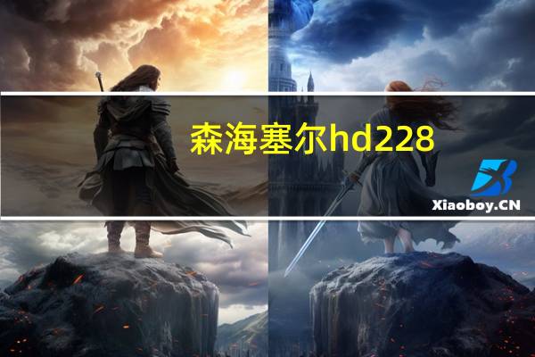 森海塞尔hd228(森海塞尔hd228)