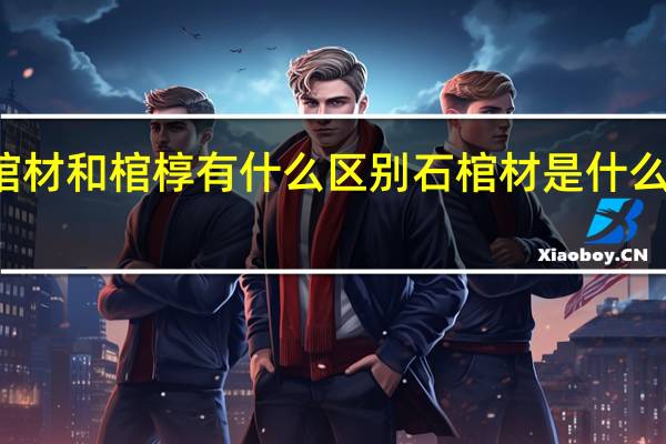 棺材和棺椁有什么区别 石棺材是什么朝代的