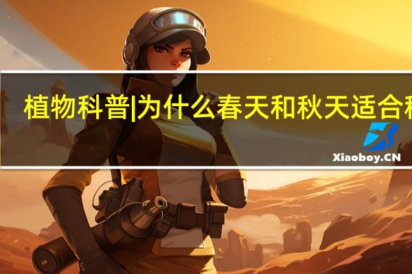 植物科普|为什么春天和秋天适合种树