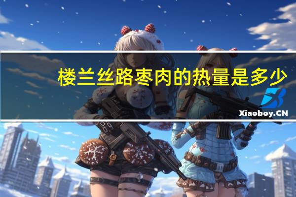 楼兰丝路枣肉的热量是多少