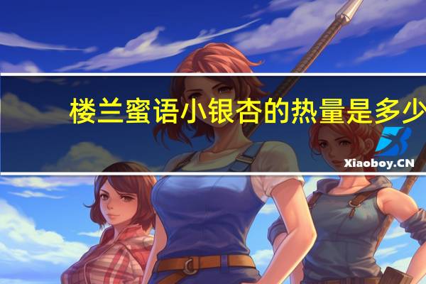 楼兰蜜语 小银杏的热量是多少