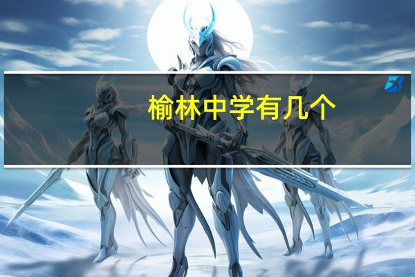 榆林中学有几个