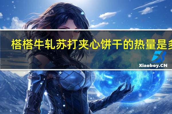 榙榙 牛轧苏打夹心饼干的热量是多少
