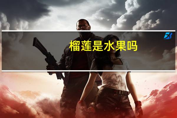 榴莲是水果吗