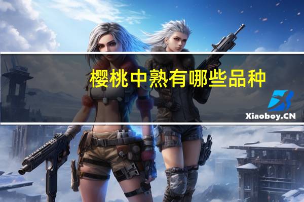樱桃中熟有哪些品种