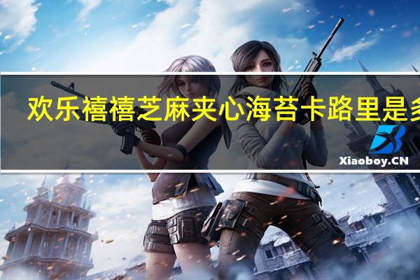 欢乐禧禧 芝麻夹心海苔卡路里是多少