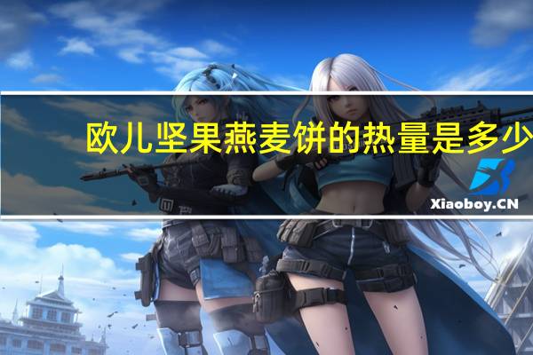 欧儿 坚果燕麦饼的热量是多少