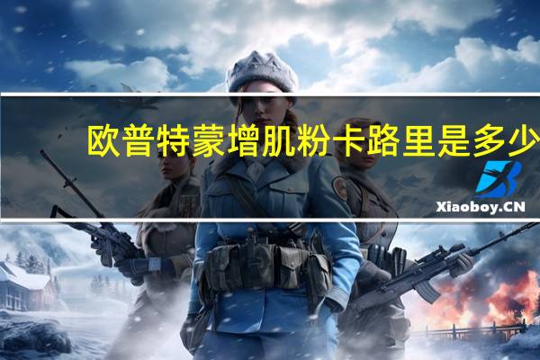 欧普特蒙 增肌粉卡路里是多少