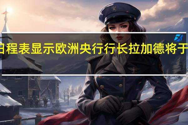 欧洲央行每周日程表显示欧洲央行行长拉加德将于当地时间8月25日13:00(北京时间8月26日凌晨03:00)在杰克逊霍尔研讨会上发表讲话
