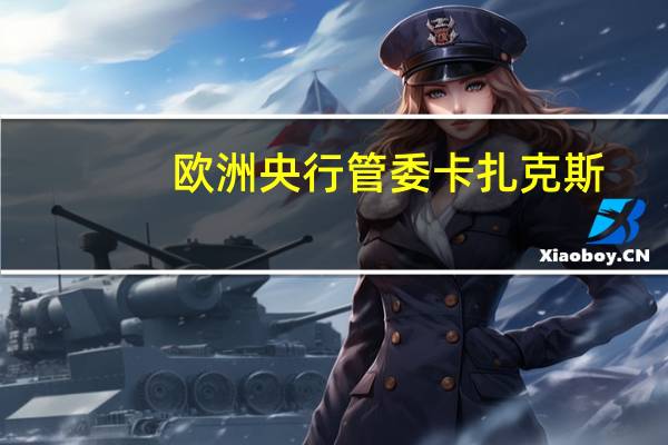 欧洲央行管委卡扎克斯：持续高通胀风险仍然存在