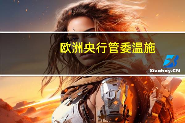欧洲央行管委温施：或许我们已经达到了利率峰值