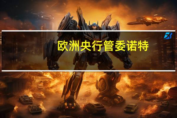 欧洲央行管委诺特：目前有望在中期内将通胀率降至2%2025年达到通胀目标将是可接受的政策效果