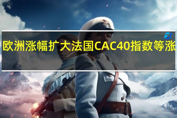欧洲涨幅扩大 法国CAC40指数等涨超1%