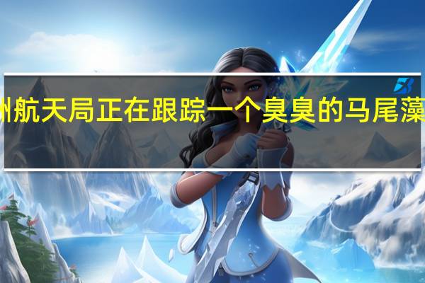 欧洲航天局正在跟踪一个臭臭的马尾藻海藻爆炸