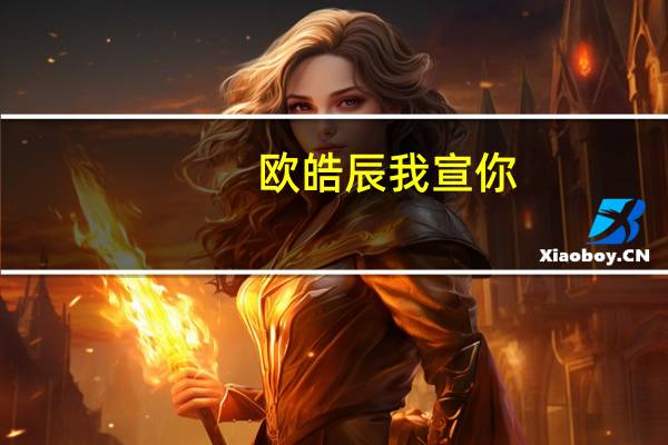 欧皓辰我宣你（欧皓辰）