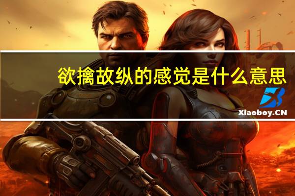 欲擒故纵的感觉是什么意思（欲擒故纵）