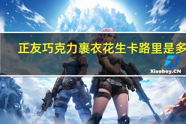 正友 巧克力裹衣花生卡路里是多少