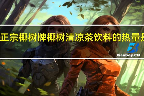 正宗椰树牌 椰树 清凉茶饮料的热量是多少