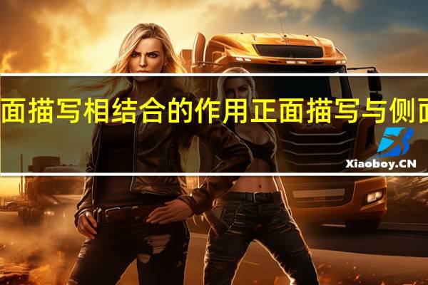 正面描写侧面描写相结合的作用 正面描写与侧面描写的区别在那