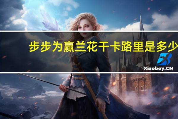 步步为赢 兰花干卡路里是多少