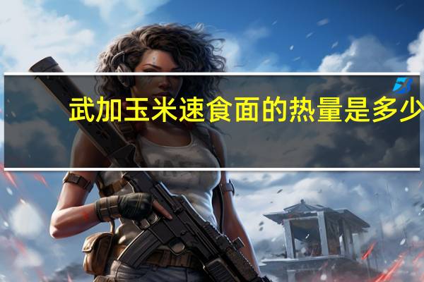 武加 玉米速食面的热量是多少