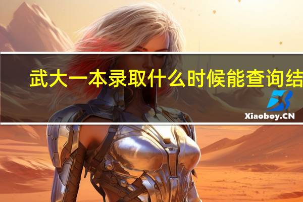 武大一本录取什么时候能查询结果